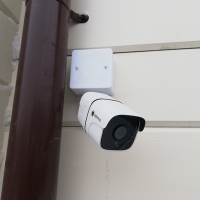 Установка видеонаблюдения в частном доме